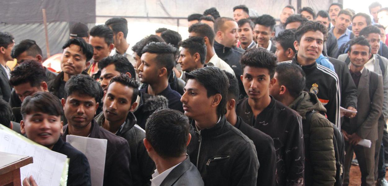 Few jobs created by Nepal employment drive