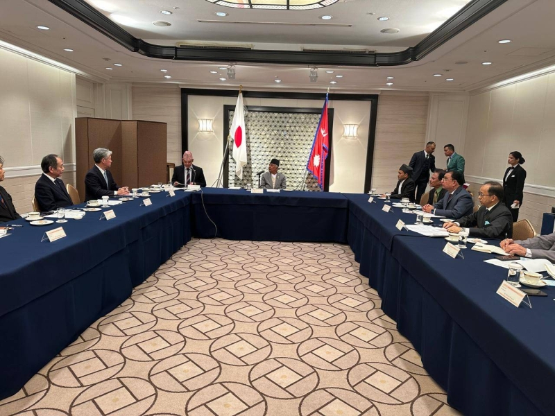 President Paudel urges Japanese business community to invest in Nepal