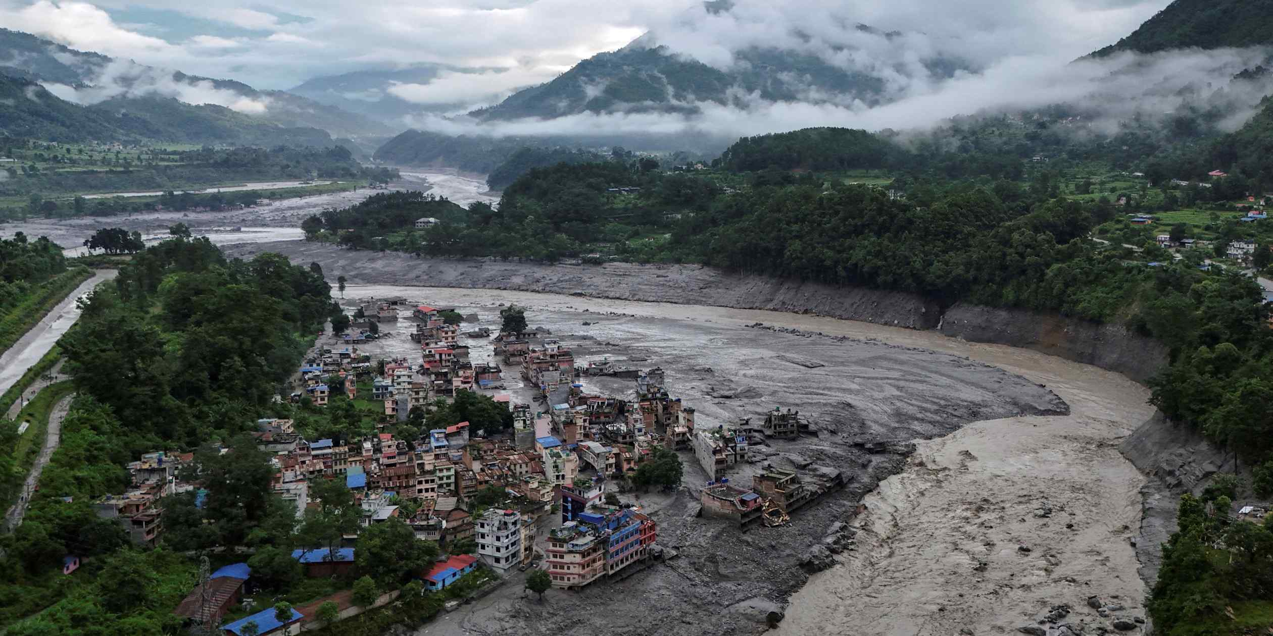 Nepal floods deal a double blow to tourism and electricity exports
